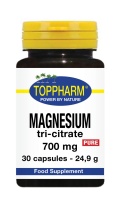 Magnesium tri-citrate 700 mg Pure