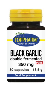 Black garlic double fermented 350 mg Pure